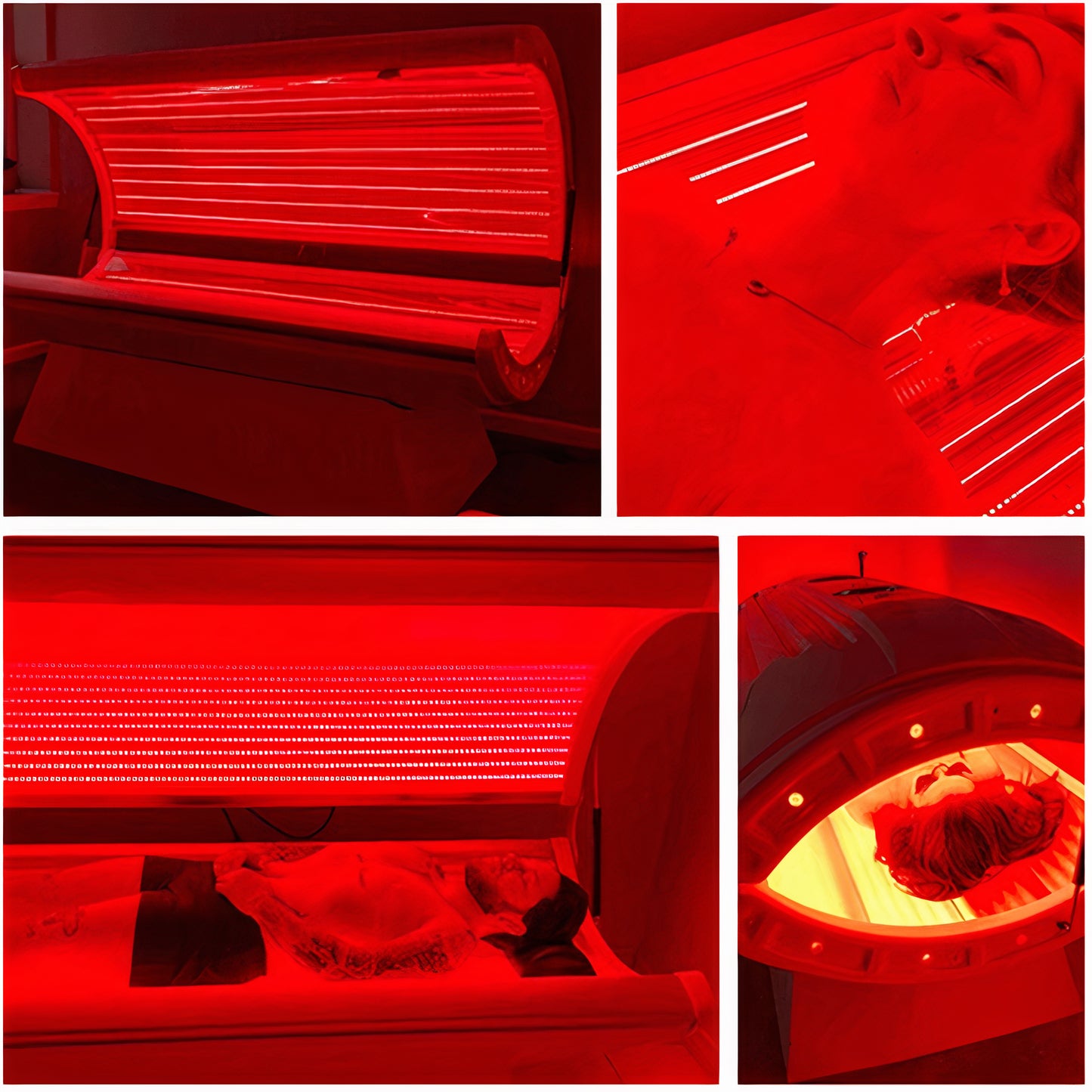 Multifunctional Red and Near-Infrared Light Therapy Bed