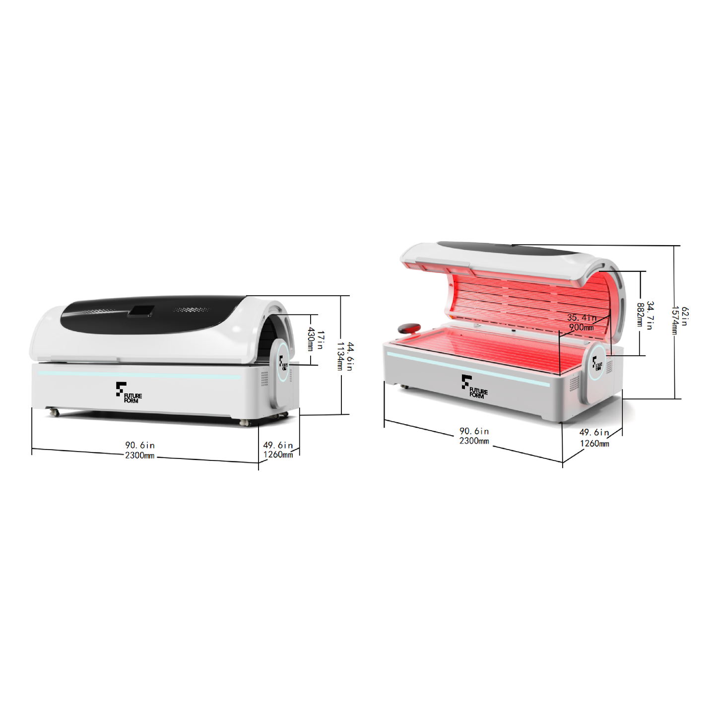ULTRA Red and Near-Infrared Light Therapy Bed