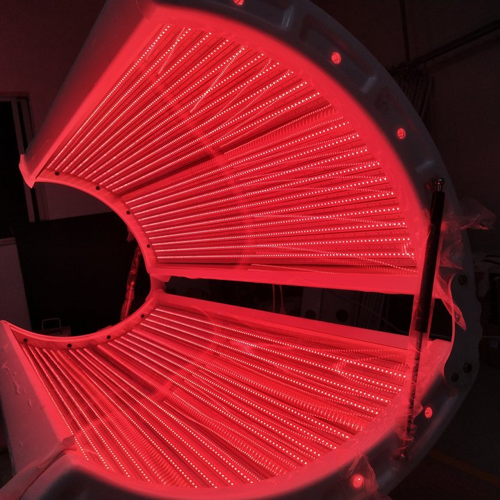Multifunctional Red and Near-Infrared Light Therapy Bed