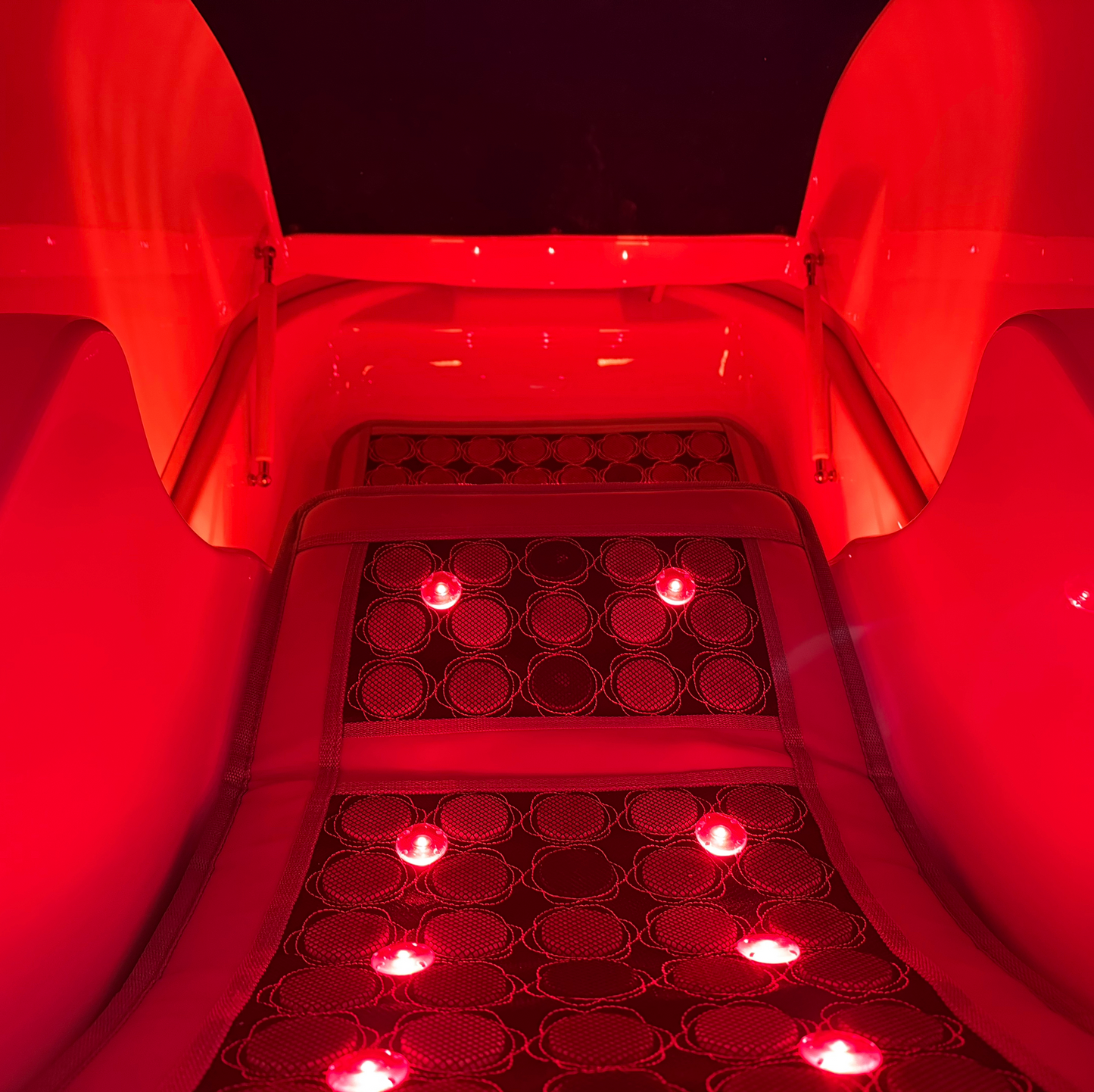 Deep Detox Infrared Sauna Pod with Red Light, PEMF & Negative Ions