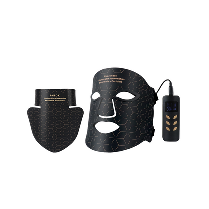4 in 1 Red and Near-infrared Light Therapy Silicone Neck & Face Mask