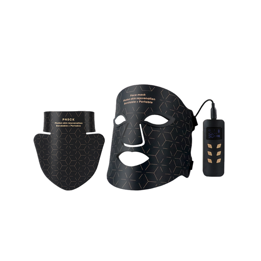 4 in 1 Red and Near-infrared Light Therapy Silicone Neck & Face Mask