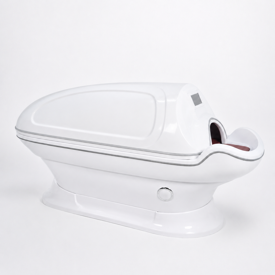 ElioX recovery pod, infrared sauna with red light and PEMF