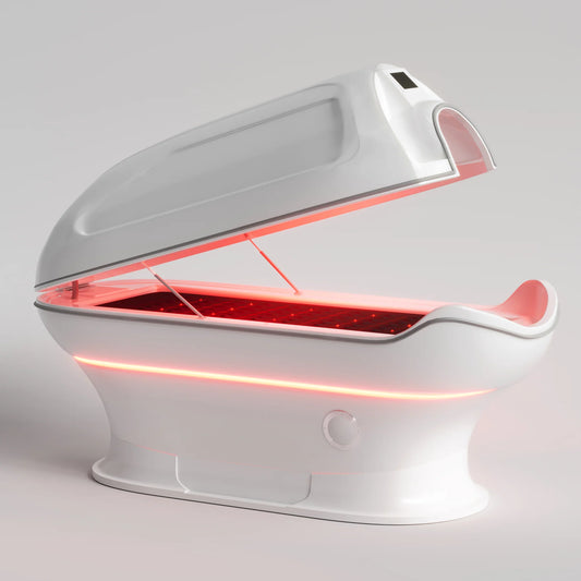 ElioX Recovery Pod: Infrared Sauna with Red Light & PEMF Technology
