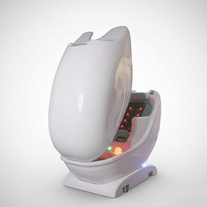 Deep Detox Infrared Sauna Pod with Red Light, PEMF & Negative Ions