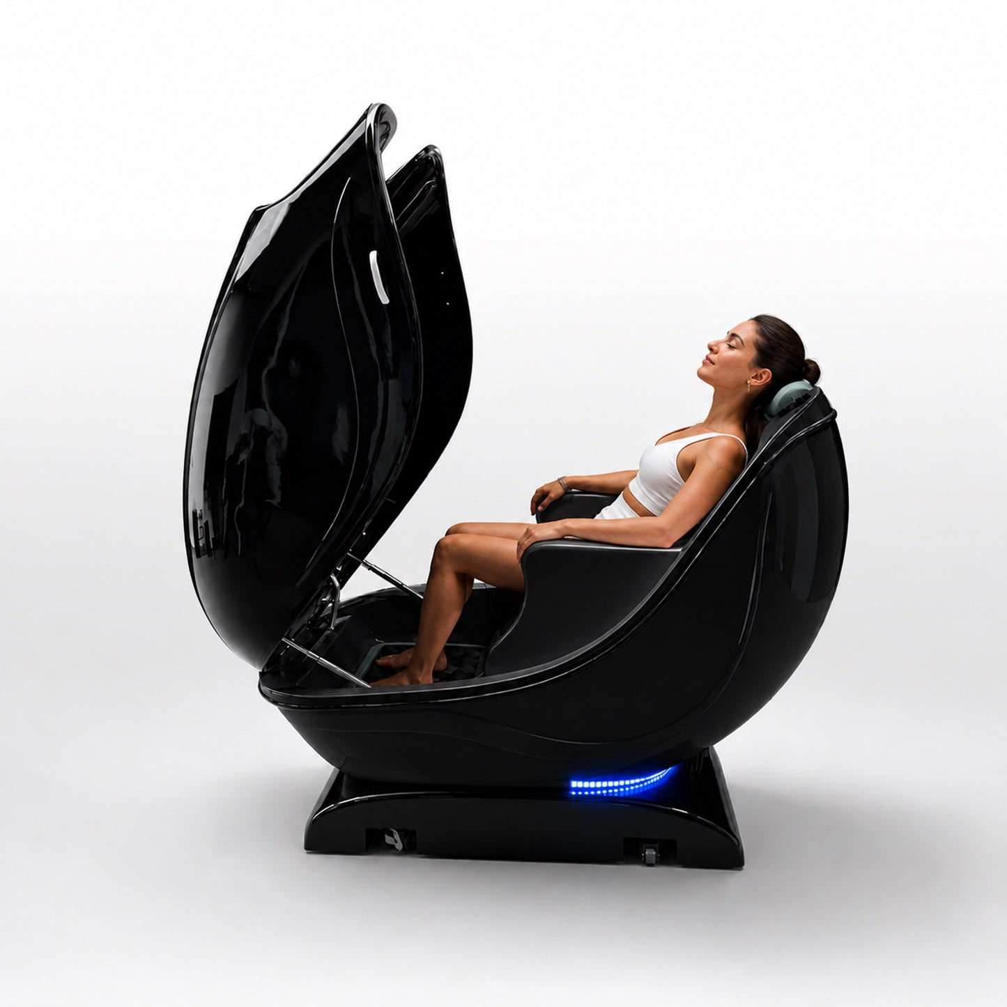 OrbisX Detox Pod: Infrared Sauna with Red Light & PEMF Technology