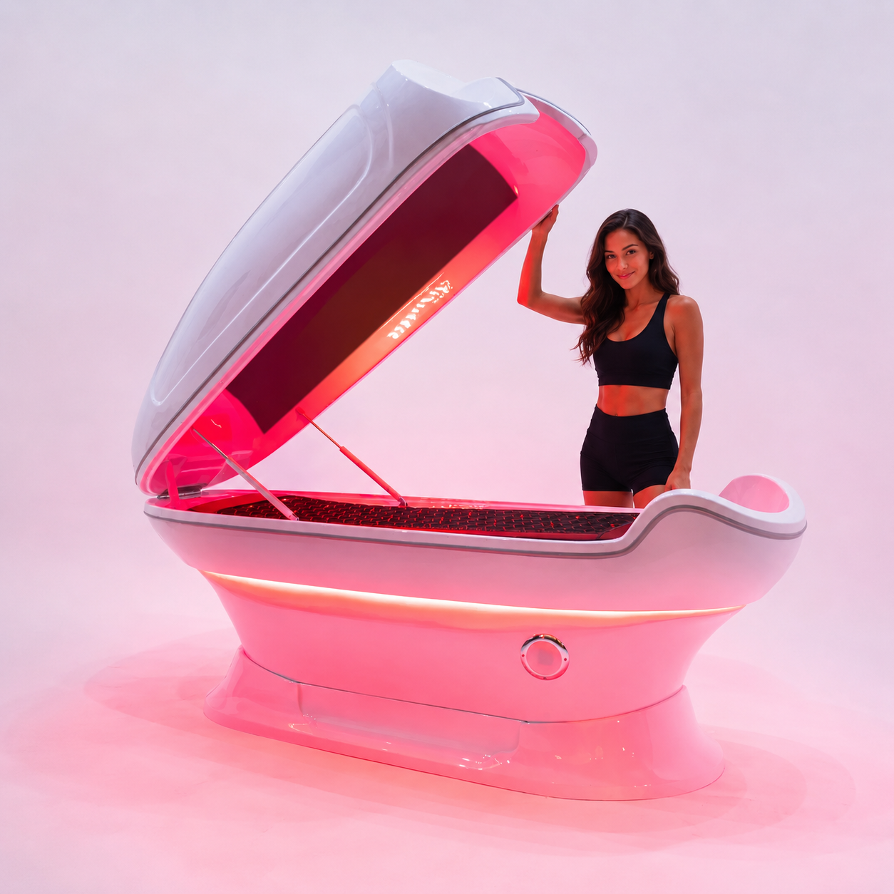 ElioX Recovery Pod: Infrared Sauna with Red Light & PEMF Technology