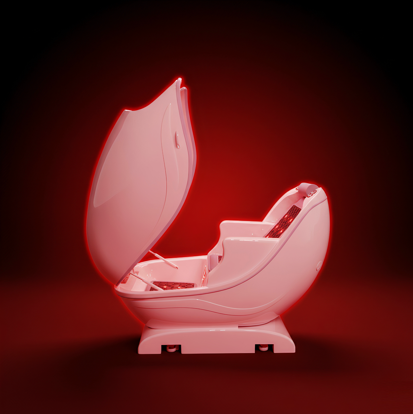 Deep Detox Infrared Sauna Pod with Red Light, PEMF & Negative Ions