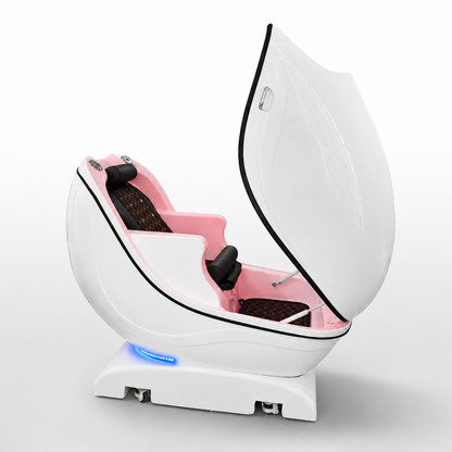 OrbisX Detox Pod: Infrared Sauna with Red Light & PEMF Technology