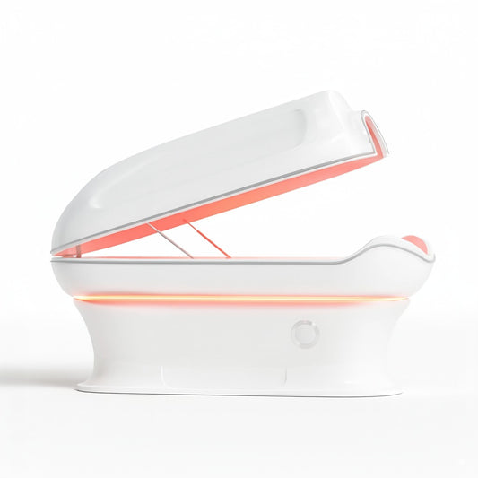Infrared Sauna & Red Light Therapy Pod with PEMF, Vibration & Graphene Technology