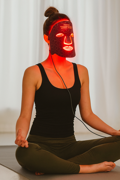 4 in 1 Red and Near-Infrared Light Therapy Mask